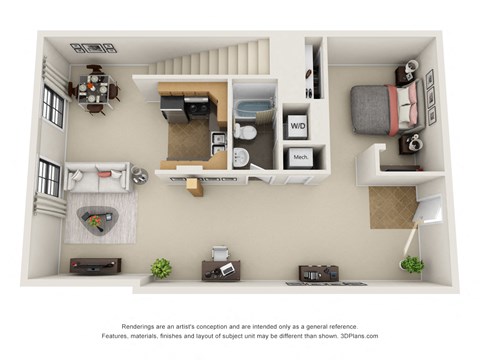 801 South 15th Street Studio-2 Beds Apartment for Rent - Photo Gallery 70